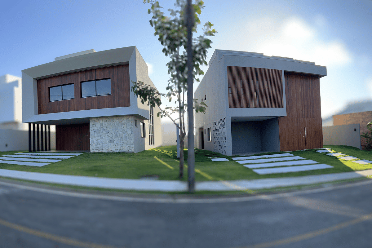 Vista das Casas N2-03 e N2-04 Alphaville