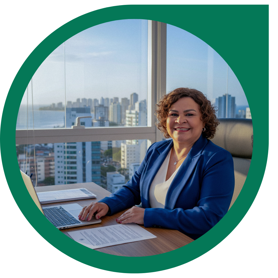 Cida, corretora de imóveis